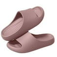 thumbnail image 5 of Cloud Slides for Women Pillow Slides Shower Shoes Recovery Slide Sandals Cushion Thick Sole Pillow Slippers Comfortable Indoor and Outdoor Slides, 5 of 9