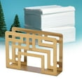 thumbnail image 3 of Kokiya Napkin Holder ,Stainless Steel Paper Napkin Holder ,Storage Organization, Modern Gold, 3 of 9