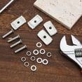 thumbnail image 3 of Hebalg 8pcs Screws Kit Fit Rhino-Rack Pioneer Rotopax M6 304 Stainless Steel Machine Screws for Rhino Rack Pioneer Rotopax Screws Nut Kit Machine Screws Accessories for Car Bracket 43203 (25mm), 3 of 6