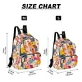 thumbnail image 2 of FORMRS Mini Backpack Purse for Women Travel Daypack Casual Shoulder Bag, Art Geometric, 2 of 7