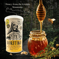thumbnail image 5 of Aoritiko Pure Cretan Mountain Honey | Greek Honey | 100% Natural, Wildflower & Herb-Infused, Rich Aromatic Flavor | Harvested from Pristine Greek Flora | 250 gram glass jar, 5 of 5