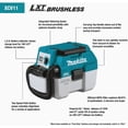 thumbnail image 5 of Makita 18V LXT 2 Gal. Lithium-Ion Brushless Cordless Wet/Dry Vacuum (Tool Only), 5 of 9