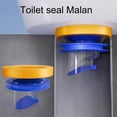 thumbnail image 2 of Floor Outlet Drain Pipe Flange Rings with Backflow Prevention Valves Toilet Bowl Gasket Flange Rings Easy to Install, 2 of 9