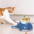 thumbnail image 4 of Interactive Pet Feeder Toy for Cats & Dogs – Whale-Shaped Educational Food Dispenser, Slows Down Eating, Safe Food-Grade Plastic, Easy to Clean, Fun for Pets of All Sizes – Blue, 4 of 5