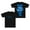 Black, variant on Myles Smith 2025 World Tour Unisex Crewneck Tee - Trendy Casual Short Sleeve Shirt with Therapy-Inspired Graphics
