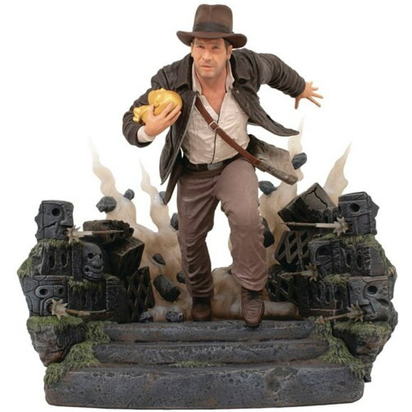 Diamond Select - Raiders Of The Lost Ark Dlx Gallery Escape W/Idol Pvc Statue