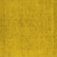 thumbnail image 1 of Ahgly Company Machine Washable Indoor Square Oriental Yellow Industrial Area Rugs, 8' Square, 1 of 4