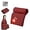 Wine Red, variant on Portable Heated Shawl Blanket, Heated Shawl & USB Powered Winter Blanket Wrap with Soft Zipper Design and 3 Heating Levels for Outdoor and Home Use