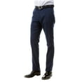 thumbnail image 5 of ZG 4-Pack of Neutral Color Suit Separates Premium Dress Pants Unhemmed: Black, Navy, Light Grey, Tan, 5 of 9