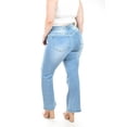 thumbnail image 4 of Jeans bootcut con strech Tallas Extras, 3726 (Azul claro) azul cielo 40, 4 of 5