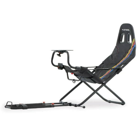 Playseat® Challenge – NASCAR Edition Racing Seat with Adjustable Foldable Frame, Black