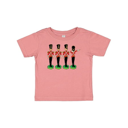 

Inktastic Christmas Dabbing Tin Soldier Gift Baby Boy or Baby Girl T-Shirt