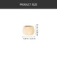 thumbnail image 2 of FENGGUIQU Beads for Hair Braids in Beige Silicone Perfect for Dreadlocks and DIY Hair Accessories, 2 of 6