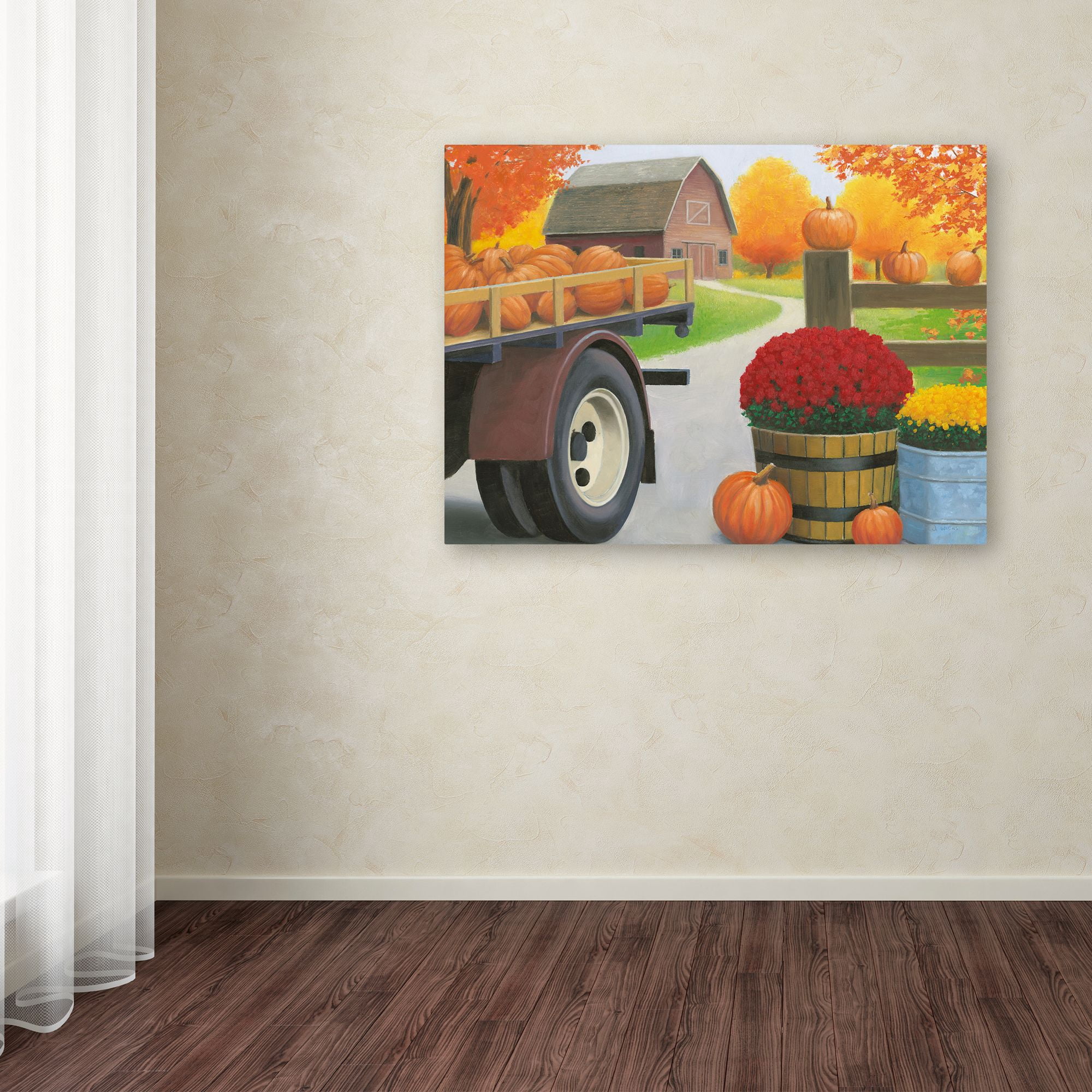 Trademark Fine Art 'Autumn Affinity I' Canvas Art by James Wiens