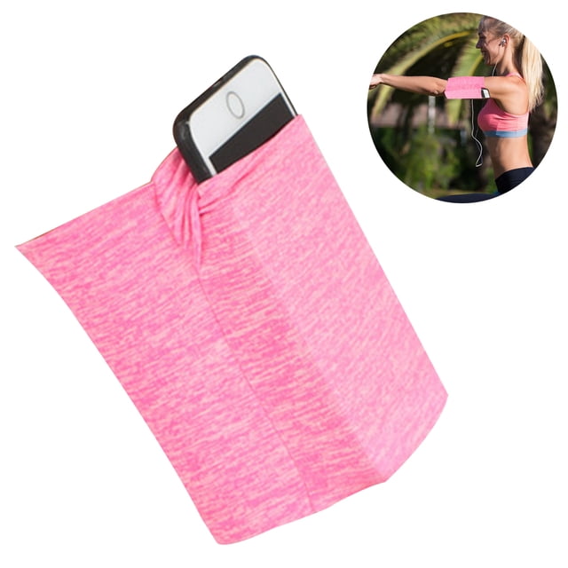 Universal Comfort Sports Armband Cell Phone Armband Running Armband, Fits All Phones, Reflective Stripes Logo, Unisex, Suitable for Travel Sport Outdoors