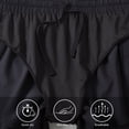 thumbnail image 6 of BALEAF Women's Running Shorts 4" Quick Dry High Waisted Athletic Workout Shorts with Liner Zipper Pocket Black L, 6 of 7