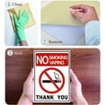 thumbnail image 4 of Waterproof PVC Warning Sign Stickers Rectangle Sign Pattern 25x17.5cm, 4 of 7