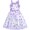 Purple, variant on Flower Girls Dress Purple Floral Tank Wedding Party Pageant 6 Years