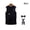 Vest + Shorts + Bow Tie + Shoulder Strap, variant on LYMAYTER Boys Formal Suit Set Kids Vest Shorts Outfit for Beach Wedding Graduation 1Y-15Y