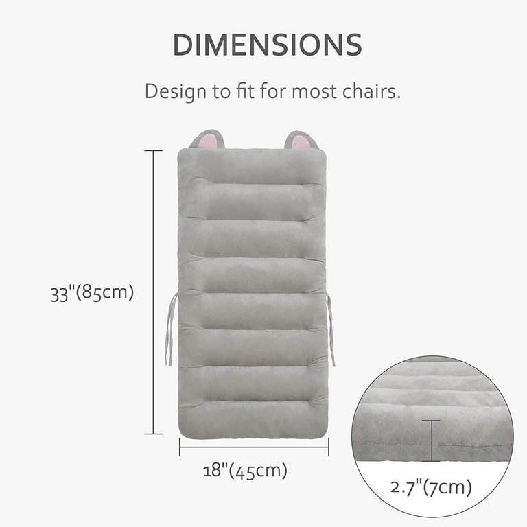 Office desk and chair cushion 85cm office chair cushion Seat cushion with  back recliner cushion