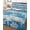 White Blue, variant on Twin XL Quilt Bedding Set, Navy Blue Coastal Beach Reversible Summer Quilt 3 Pieces, Nautical Starfish Coral Vintage Wooden Lightweight Bedspreads Coverlets with 2 Pillow Shams for All Seasons
