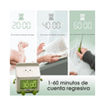 thumbnail image 5 of Reloj Despertador Digital Con Temporizador Y Alarmas Belug Rosa, 5 of 5