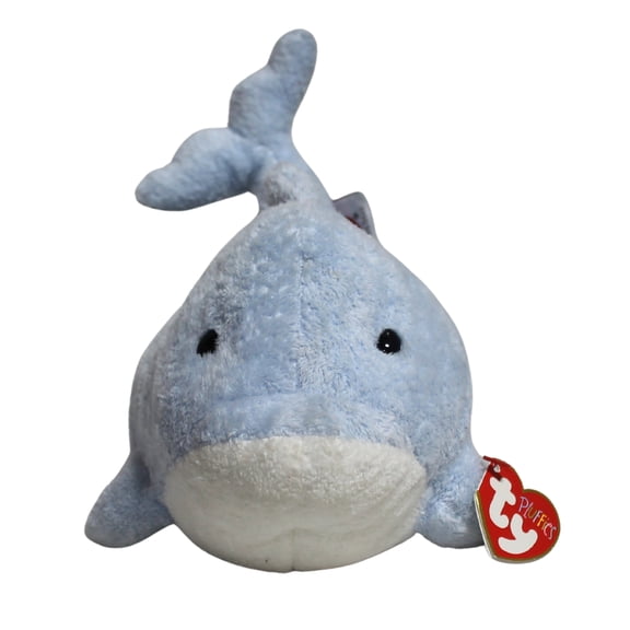 Pluffies- Flips the Dolphin  – Solid Eyes  - Stuffed Animal