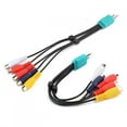 thumbnail image 4 of Para cable AV, 2 piezas para Samsung LCD, cable AV doble, cable de video RCA, True Excellence, 4 of 12