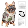 thumbnail image 2 of Bingfone Grapes Bbottles Wine Dog Clothes Hoodie, Pet Winter Coat,Puppy Sweatshirts for Small Dogs Boy Girl,Suitable for All Breeds-X-Small, 2 of 6