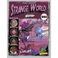 thumbnail image 2 of Junior's Strange World Comic Book Cover Graphic Tee Athletic Heather Small, 2 of 3