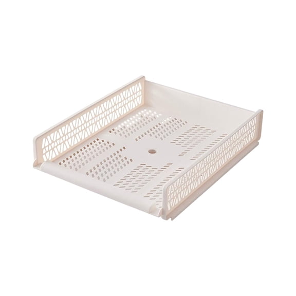 ToyKingdee Expandable Sliding Storage Tray, Pull-Out Drawer Organizer for Kitchen Cabinets, Vanities, and Desk Organization