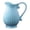 Blue, variant on Flynix Ceramic Jug with Flower Holder, Country House Decor, Gift, Hydroponic Plant Pot, White