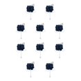 thumbnail image 2 of Yuarrent Broches de boda con estilo, complemento del atuendo formal, ramillete que añade un toque de color, ocasiones formales, azul oscuro azul oscuro 10Conjunto, 2 of 6