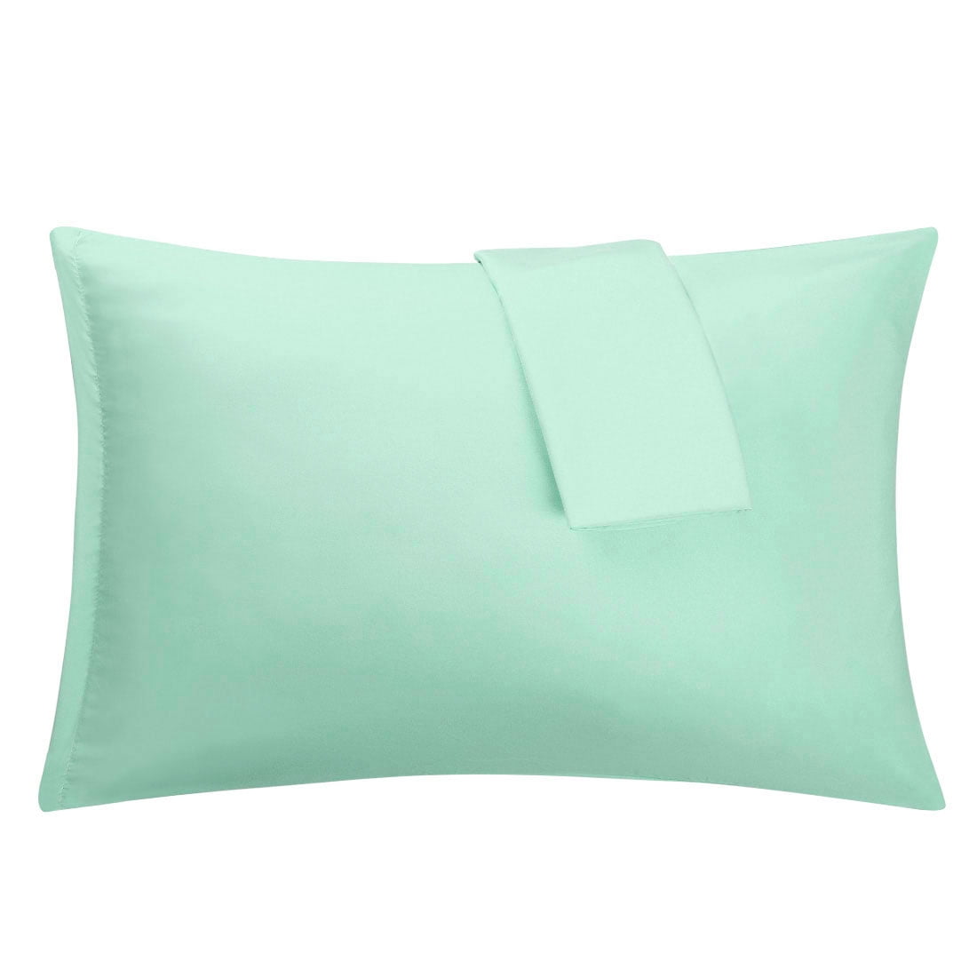 Spa Blue Pillowcases Soft Microfiber Pillow Case Cover with Zipper
