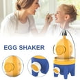 thumbnail image 1 of Egg Scrambler in Shell Silicone Egg Shaker Whisk Hand Powered with Pulling Rope Portable Eggs Yolk White Mixer Fast Mixing Yolk and Protein Eggs Cooking Tool, 1 of 10