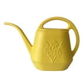 thumbnail image 4 of Clearance! Haidf 1 Gallon Watering Can, Plastic Watering Cans with Long Spout and Comfortable Handle, Garden Watering Can for Indoor Outdoor Plants Flowers, Large Capacity Watering Pot, Yellow, 4 of 4