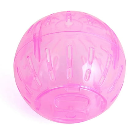 Plastic Pet Rodent Mice Jogging Ball Toy Hamster Gerbil Rat Exercise Balls Play Toys Pink