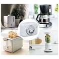 thumbnail image 4 of 2 Prong Timer Switch, Auto Power Off Plug in Timer Socket 15Min-24H  for Light Fan Fish Tank, 4 of 7