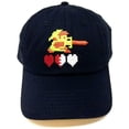 thumbnail image 2 of Youth Nintendo Legend of Zelda Link Pixelated Hearts Curved Bill Slouch Hat, 2 of 4