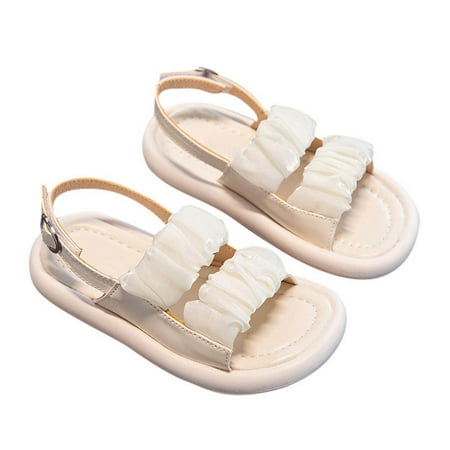

Gibobby Children Slippers Fashionable And Kids Outside Versatile Exaggerated Butterfly Sweet Kids Tote Soft Bottom Beach Slippers(A 4-4.5 Y)