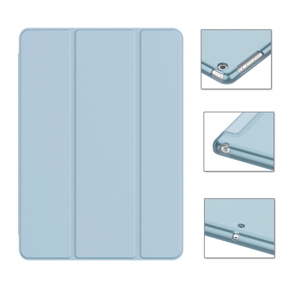 Ultra Lightweight Stand Smart Protective Cover with Auto Sleep/Wake Feature for iPad Air, Light Blue