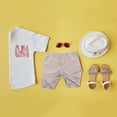 thumbnail image 3 of LULULION Men Gym Linen Shorts Grey Comfortable Adjustable Waist Casual Pants, 3 of 8