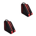thumbnail image 2 of Advancent Rodillo Oxford Tela Transpirable Malla lateral Gancho de metal Solo hombro Zapatos de skate Bolsa Patinaje ajustable Estuche de Rojo 2Conjunto, 2 of 6