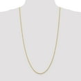 thumbnail image 2 of 14K Yellow Gold necklace Rope chain Diamond-cut 30 in 2.25 mm, 2 of 5