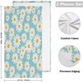 thumbnail image 2 of Dreamtimes Beautiful Little Daisies 2 pcs Hand Towels Set, Soft Lightweight Highly Absorbent Towel for Bathroom Toilet Kitchen Beach 28.3x14.4in, 2 of 7