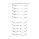 thumbnail image 3 of Pegatinas para Pestañas Inferiores, Parche de Tiras de Extensión de Pestañas, Herramienta de Maquillaje Realista 3D DIY, Pestañas Postizas para Cospla Estilo J, 3 of 9