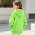 thumbnail image 3 of Abcomgle Girls Hoodies Size 10-12 Cute Casual Hooded Girls Sweatshirt Plain Long Sleeve Girls Pullover Sweatshirt Fashion Winter Sweaters for Teen Girls with Pocket, 3 of 5