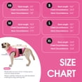 thumbnail image 3 of ROZKITCH Dog Anxiety Vest with Hood,Adjustable Thunder Jacket for Small Dogs,Comfort Dog Calming Vest for Fireworks,Thunderstorms,Separation and Vet Visit,Pink,XS, 3 of 8