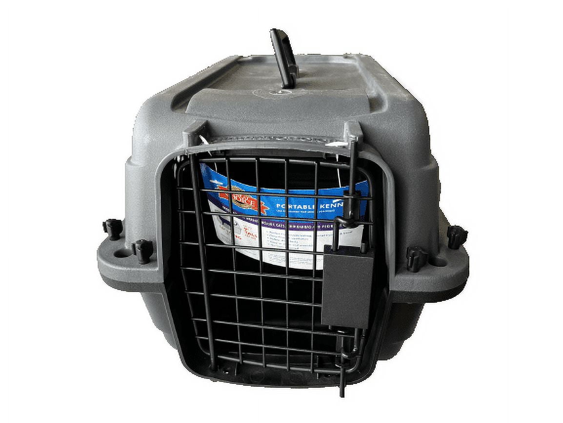 Great Choice Portable 20" Plastic Pet Kennel & Crate for Cats & Chihuahuas with Safety Door Locks