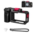 thumbnail image 3 of for Action 3/4/5 Pro Magnetic Quick Release Aluminum Alloy Rabbit Cage Metal Street Vlog Grip Protective Frame Action Camera Photography Cage Accessory, 3 of 8